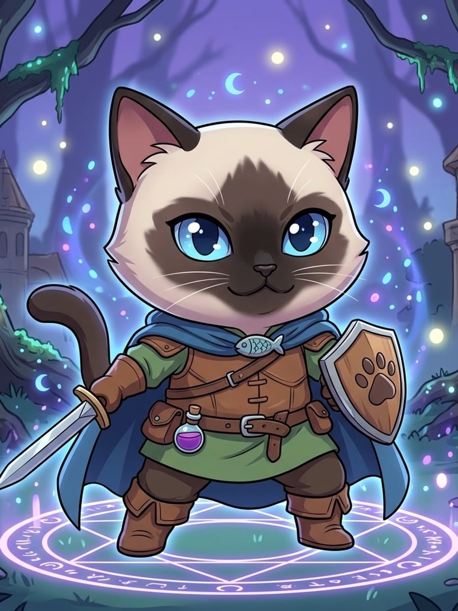 Result transformed into a chibi character