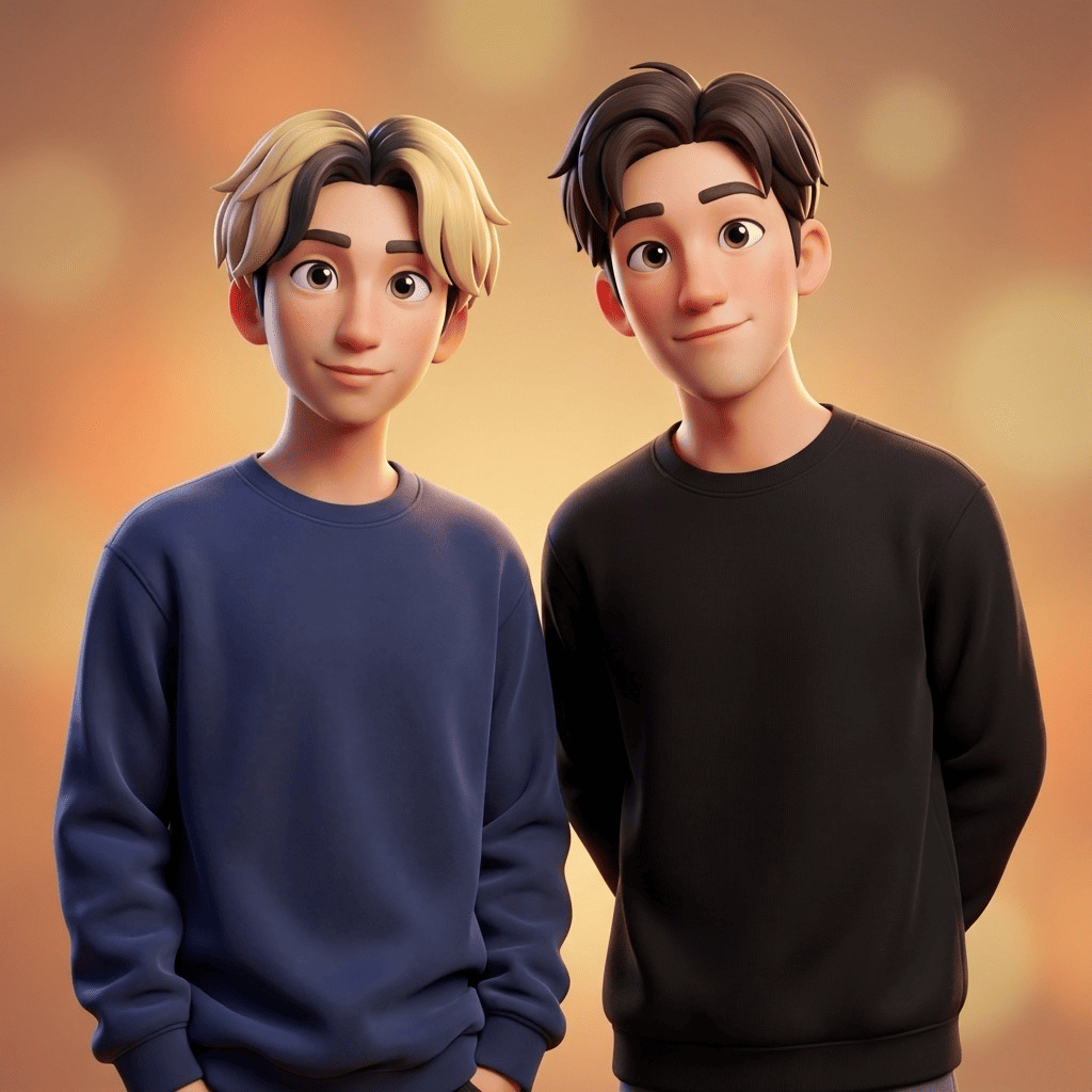 3D Cartoon style sample