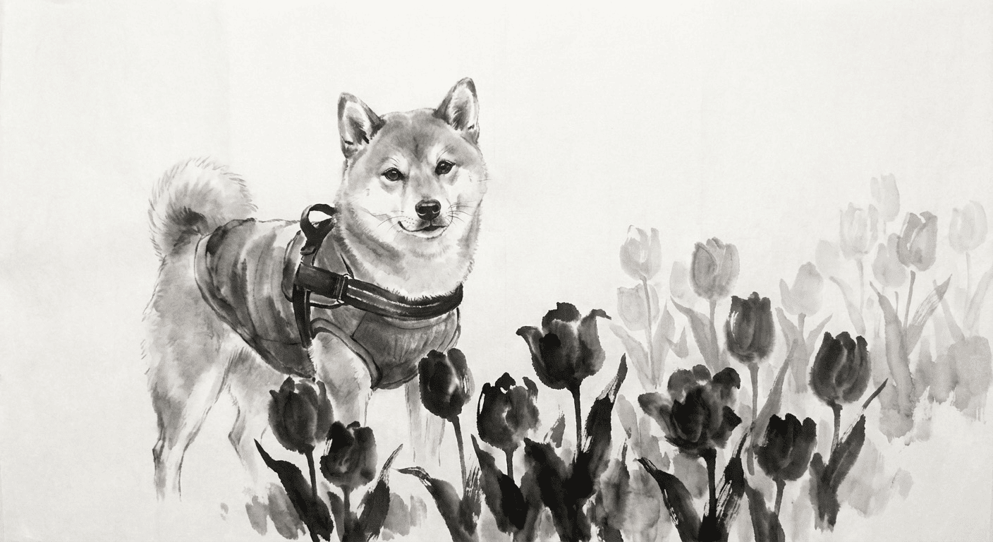 Ink Wash style sample