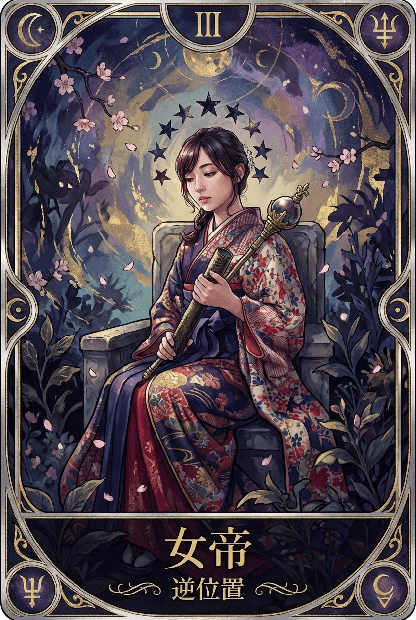 Tarot Card style sample